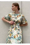 Платье I3I Fashion 101/4 принт перо
