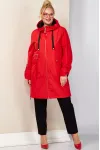 Плащ Shetti 2188 красный