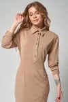 Платье Laikony L-663 капучино Платье Laikony L-663 капучино