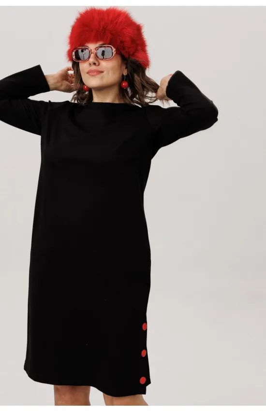 Платье Anelli 1755.2 воронье сердце