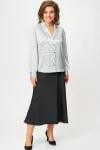 Блузка Svetlana Style 2173 белый в горох