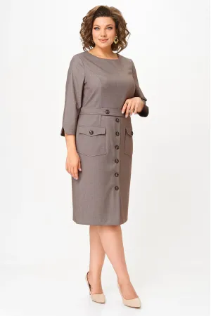 Платье Moda-Versal 2559 коричневый