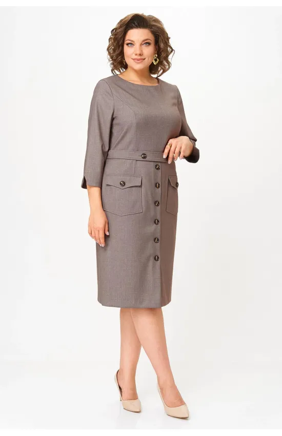 Платье Moda-Versal 2559 коричневый