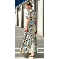 Платье I3I Fashion 101/4 принт перо