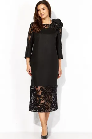 Платье Таиер 1414 черный Платье Таиер 1414 черный