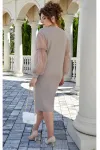Платье Vittoria Queen 23973 бежевый