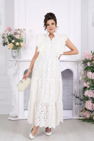 Платье Ninele 6111 Молочный