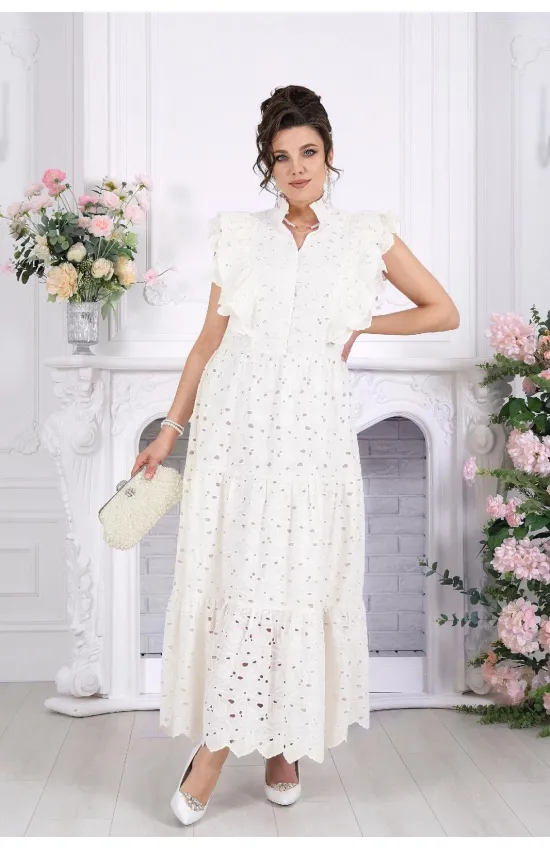 Платье Ninele 6111 Молочный