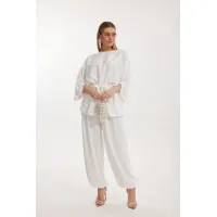 Брюки Kaloris 2308/1 белый