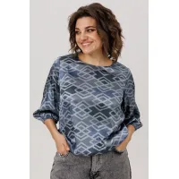 Блузка Anelli 1779.1 аронианский синий