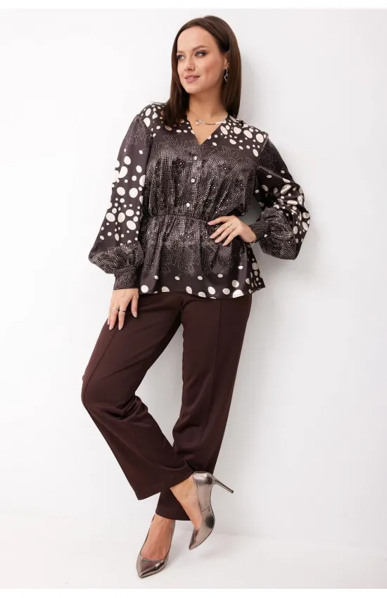 Брюки Begimoda 6076 мокко