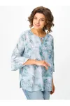 Блузка Zlata 4453 голубой