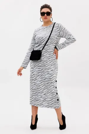 Платье Anelli 1755 Серая магия
