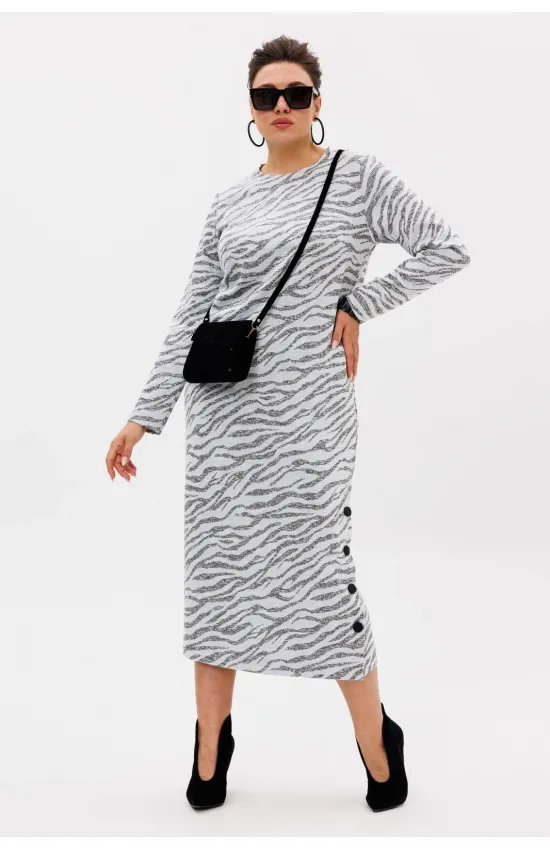 Платье Anelli 1755 Серая магия