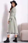 Платье Celentano 5052 приглушенный шалфейный