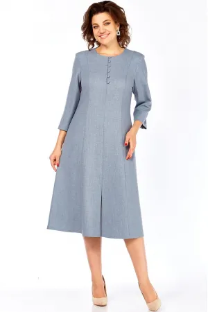 Платье Lady Style Classic 3129 Синие тона