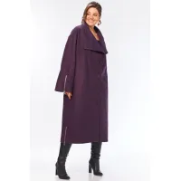 Пальто Celentano 2100 баклажанный