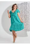 Платье Mira Fashion 5434-5 бирюзовый