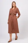 Платье Bazalini 5077 коричневый