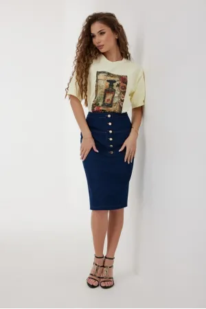 Юбка Vesnaletto 4380 синий
