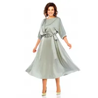 Платье Ольга Стиль С959 шалфей