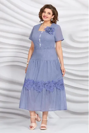 Платье Mira Fashion 5438-2 синий