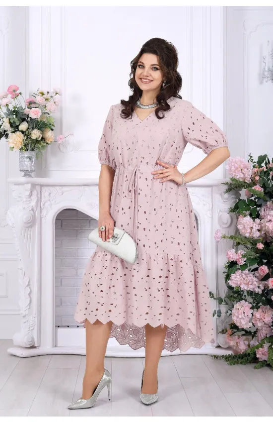 Платье Ninele 6112 Пудра