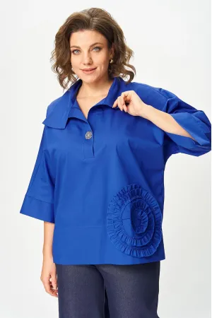 Блузка Michel Chic 786/1 васильковый