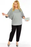 Блузка Элль-Стиль 2436а серый