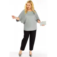 Блузка Элль-Стиль 2436а серый