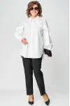Блузка Eva Grant 7174-1 белый Блузка Eva Grant 7174-1 белый