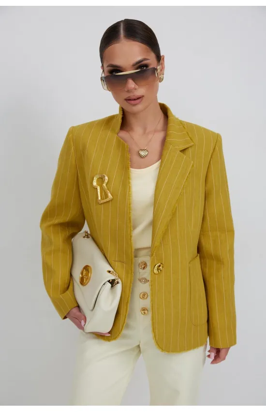 Пиджак Vesnaletto 4425-2 горчичный