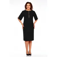 Платье Ольга Стиль С984 черный