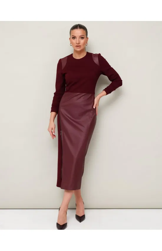 Платье Pur Pur 11-337/3 Бордовый