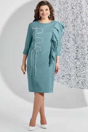 Платье Mira Fashion 5535-2 бирюзовый