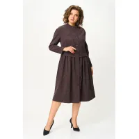 Платье Anastasia Mak 1301 коричневый