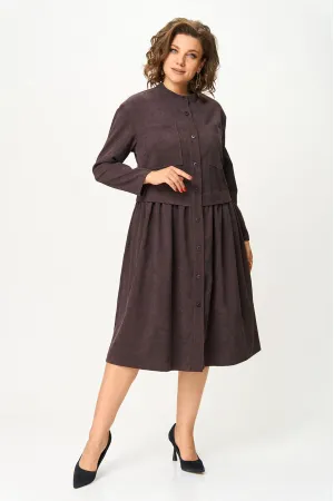 Платье Anastasia Mak 1301 коричневый