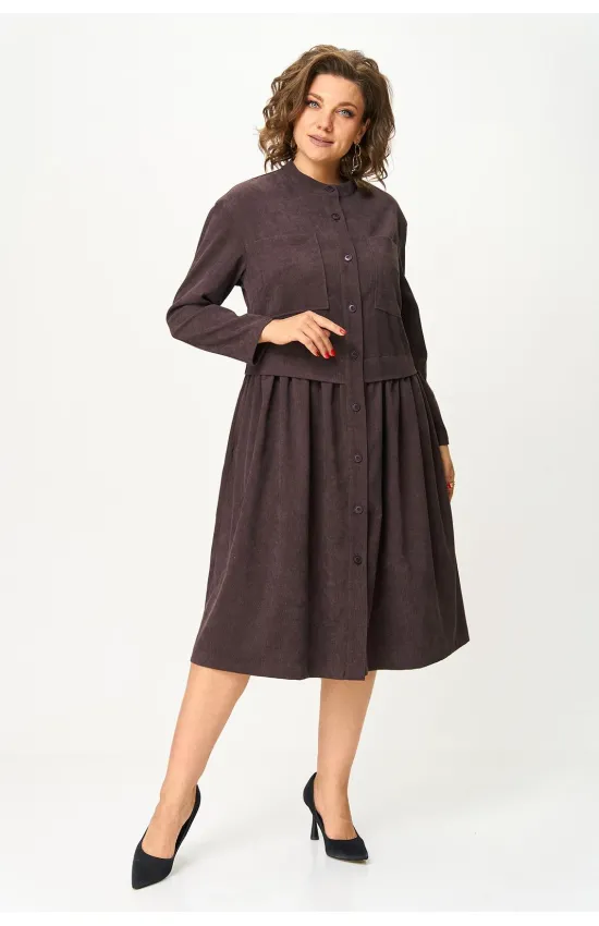 Платье Anastasia Mak 1301 коричневый