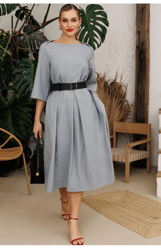 Платье Anastasia 1108.4 светло-серый