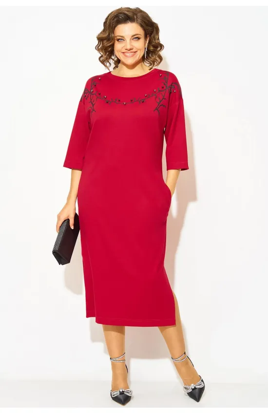 Платье Лилиана 1490 алый