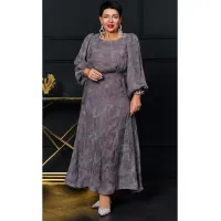 Платье Vittoria Queen 27103 меланж серый