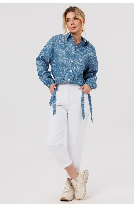 Блузка Faufilure C1631 Джинс