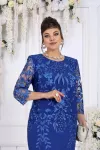 Платье Ninele 6153 Васильковый