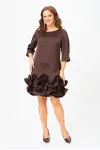 Платье Мублиз 291 шоколад Платье Мублиз 291 шоколад