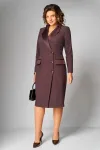 Платье Орхидея Люкс 1626-1 Темно-бордовый