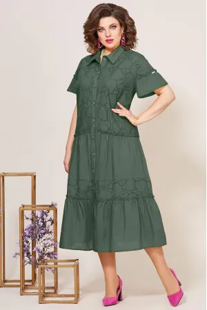 Платье Mira Fashion 5275-2 хаки