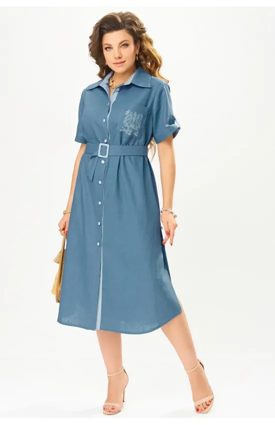 Платье Fita 5051 Ясиня индиго