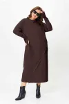 Платье Sova 11255 коричневый