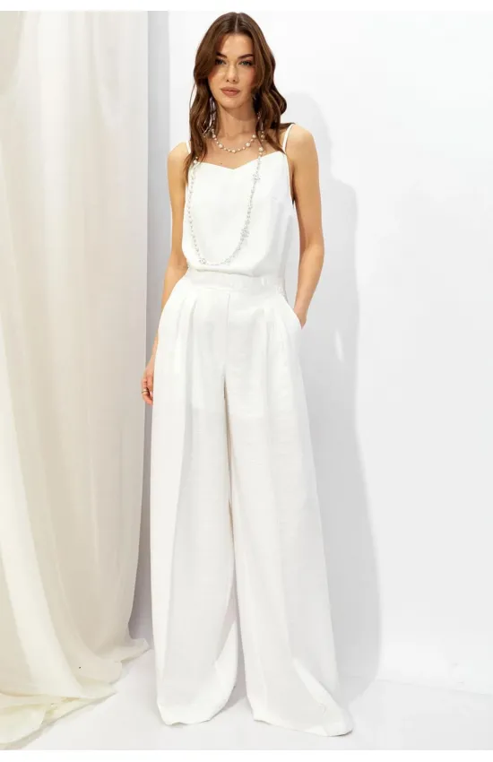 Брюки Люше 4360 белый