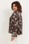Блузка Begimoda 4140 шоколад